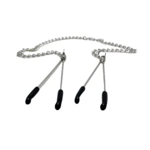 Pinzas de metal para pezones