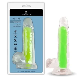 Dildo Neonfux. Brilla en la oscuridad..