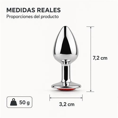 Plug Anal Metal Small - Imagen 3