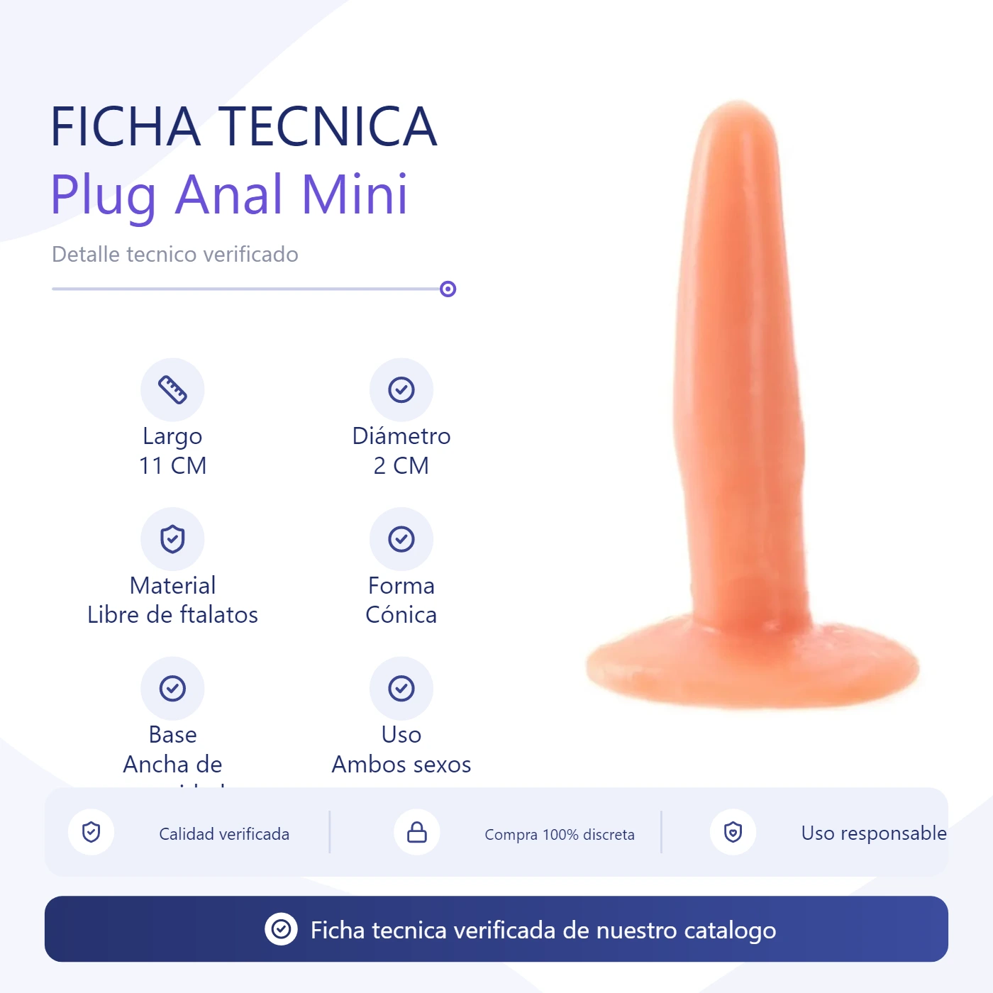 Plug Anal Mini - Imagen 3