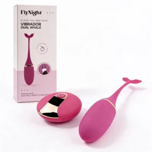 Vibrador Dual Whale Rosa
