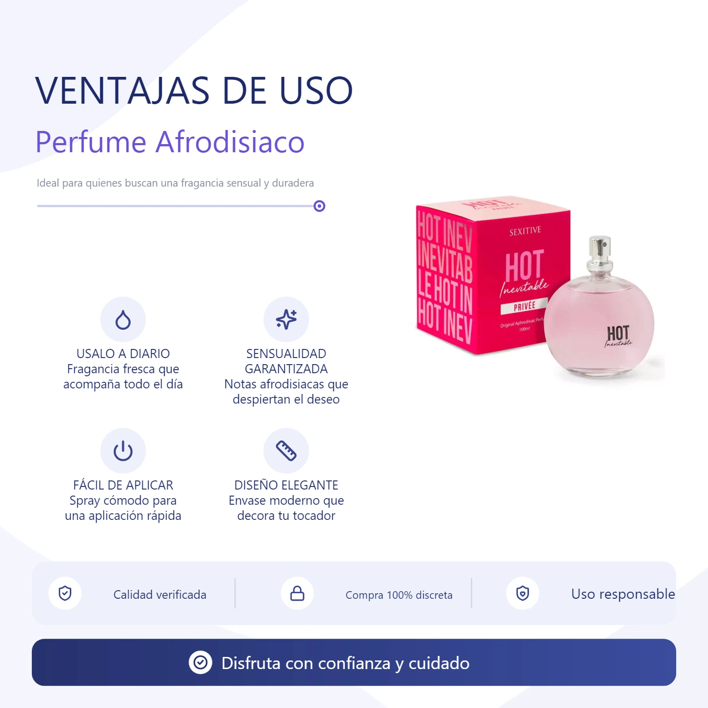 Perfume Hot Inevitable Priveé - Imagen 4